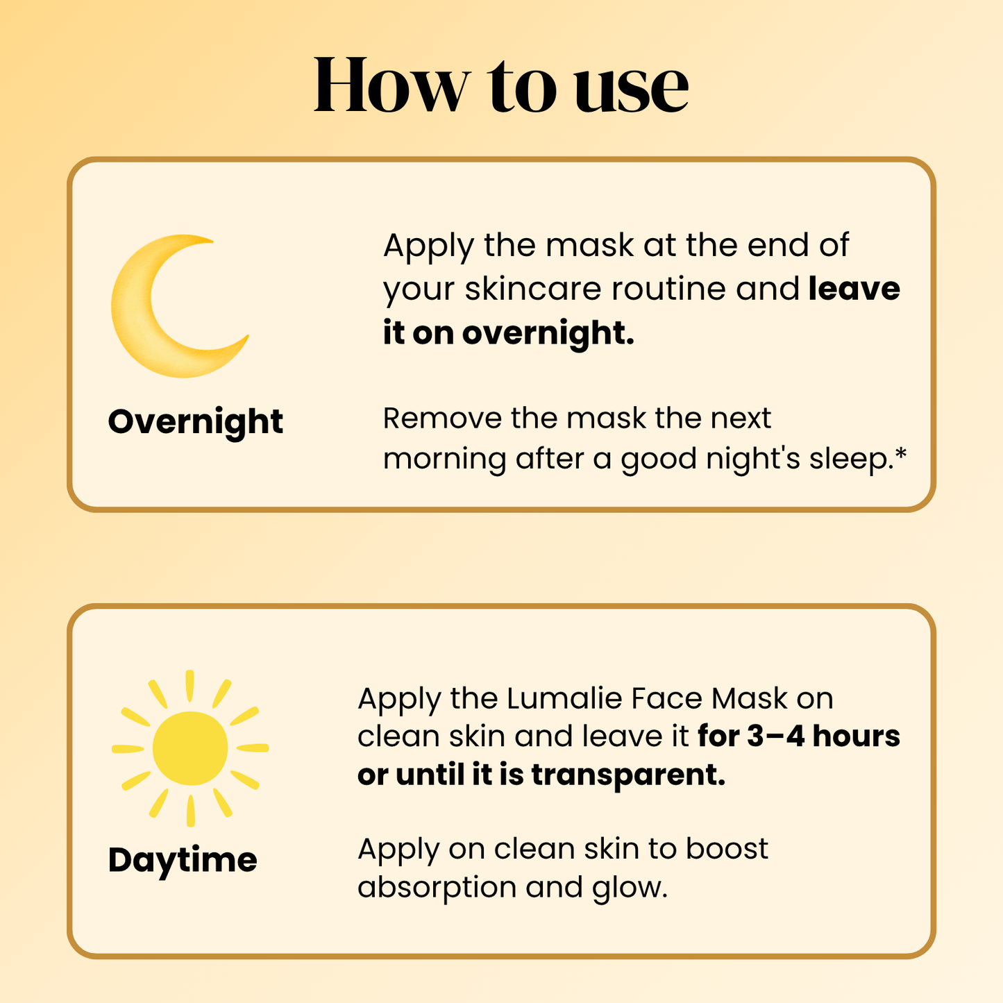 Lumalie® Face Mask